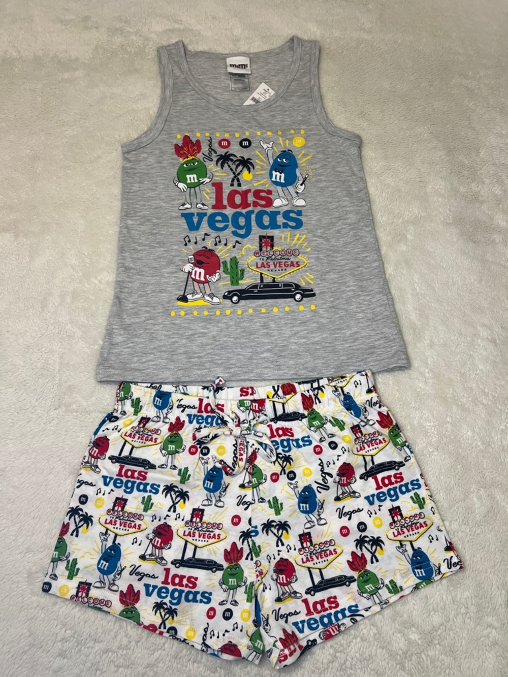 Girls M&M'S Las Vegas Pajama Set